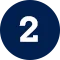 Blue circle with white number 2 in the middle