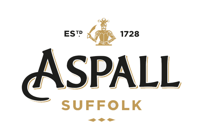 Aspall logo with the word Suffolk