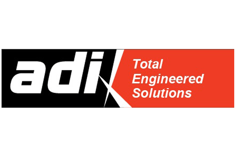 adi logo red and black logo with the words Total Engineered Solutions