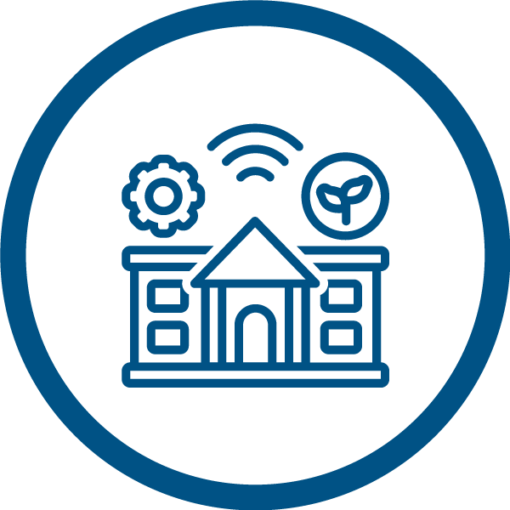 House with cog wi-fi and solar power