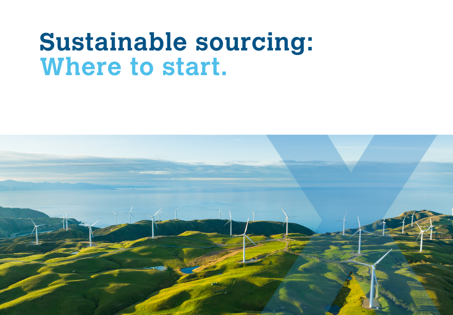 Sustainable sourcing where to start banner